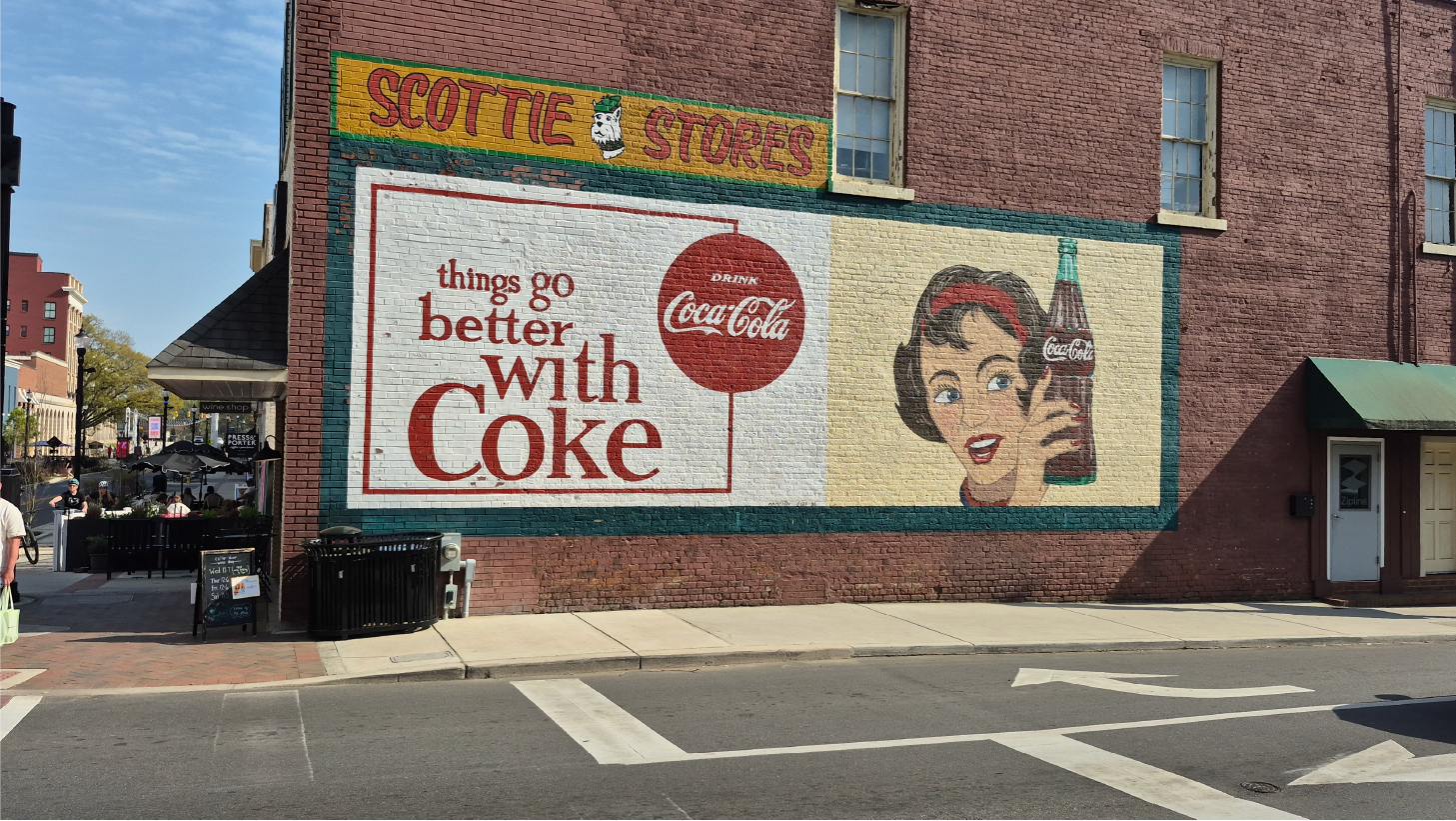 Scottie Stores Coca-Cola Mural