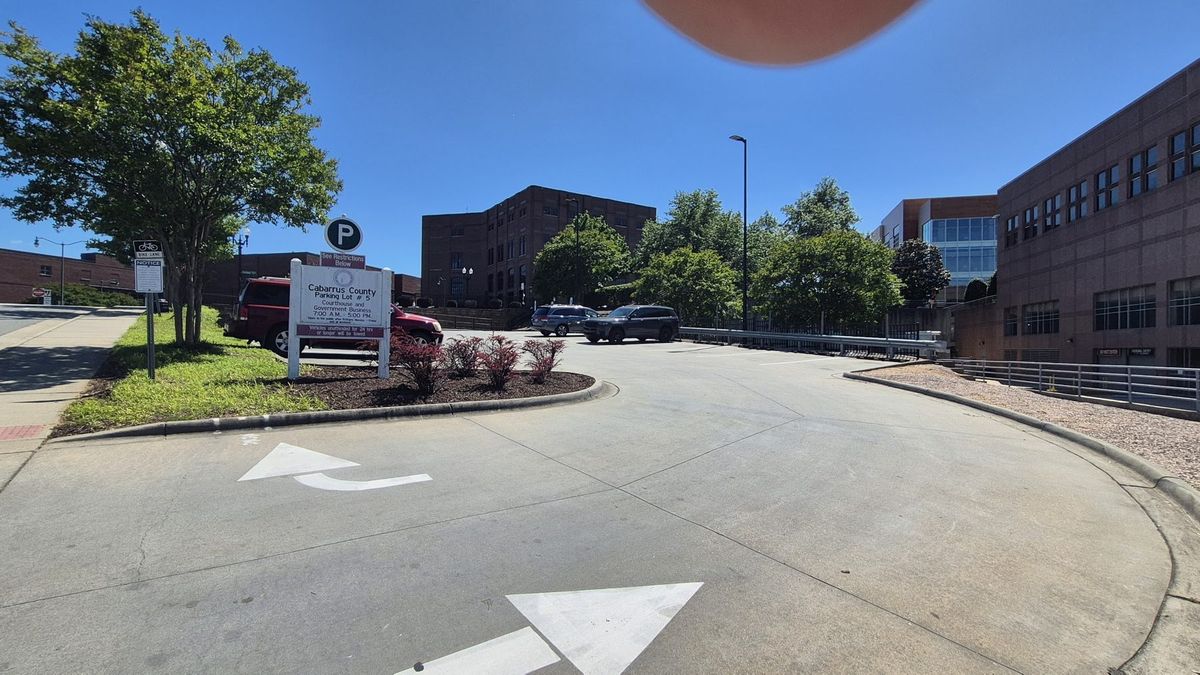 McCachern parking lot