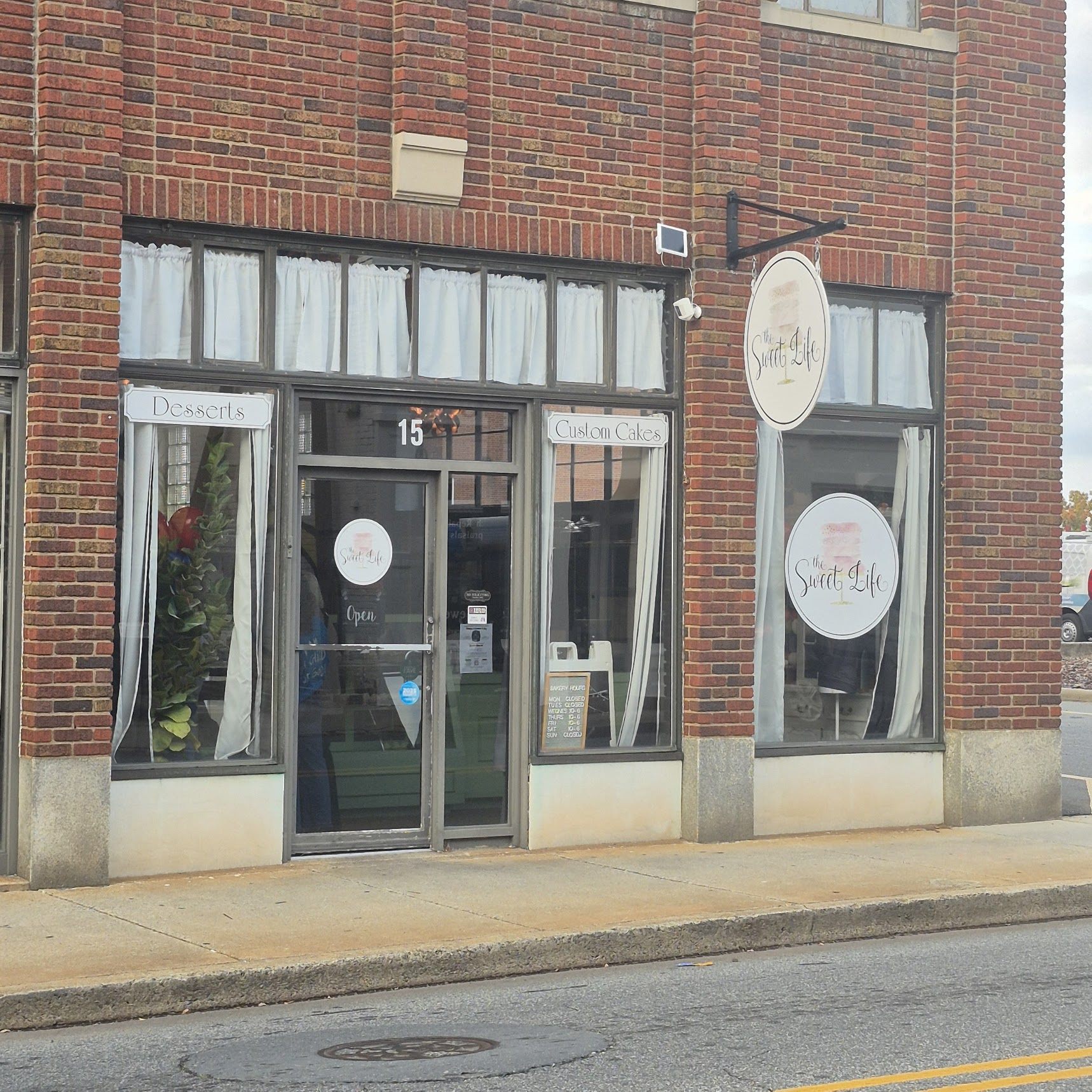 The Sweet Life bakery Cabarrus Ave Concord NC