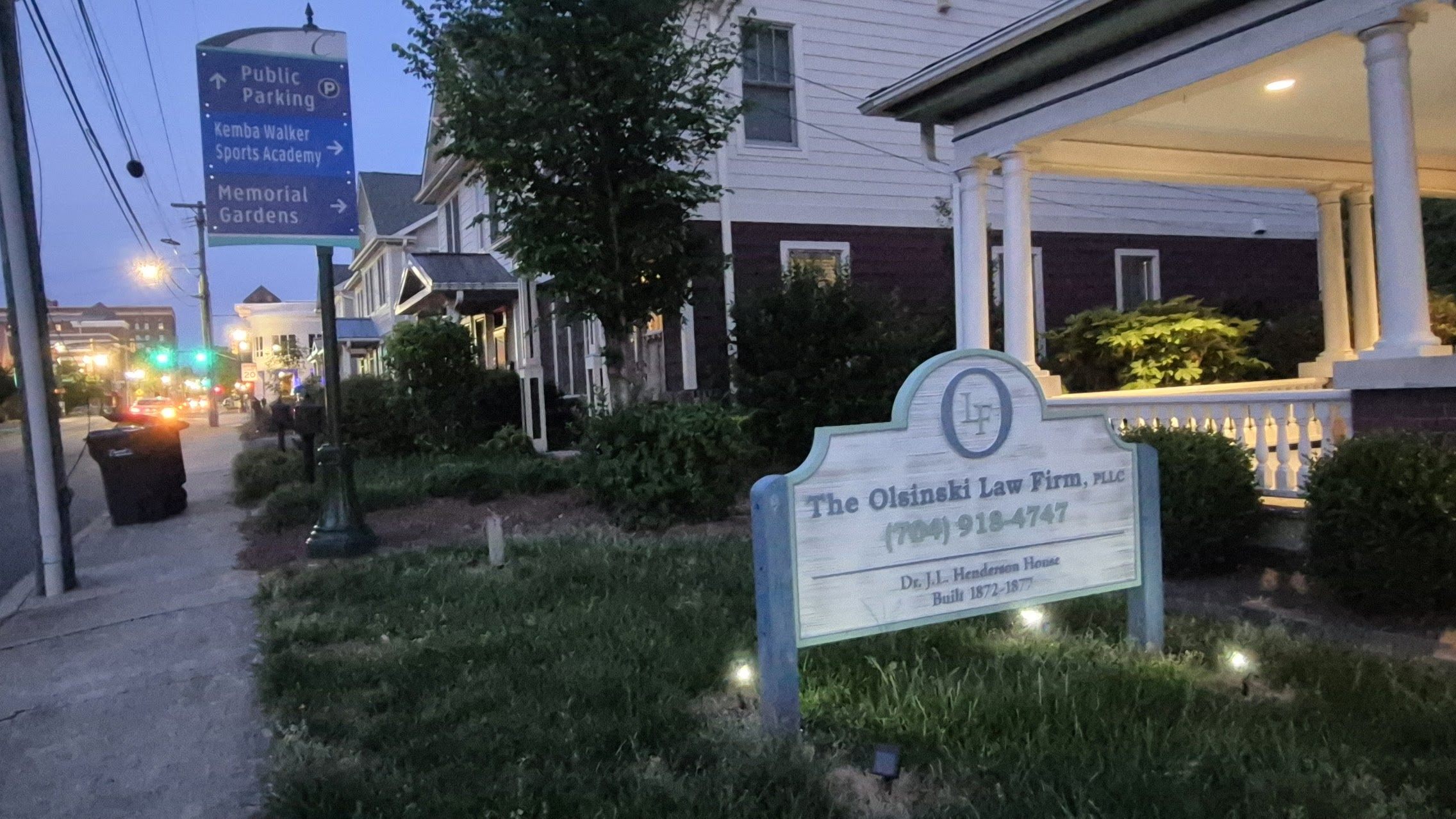 Theolsinski Law Cabarrus Ave Henderson House Concord NC