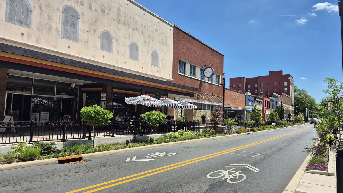 Union Street Cafe patio 11 Union St downtown Concord NC